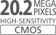 20,2 Megapixel CMOS