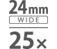 25x optisk zoom med ultravidvinkel