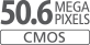 50,6 Megapixel APS-C CMOS-sensor