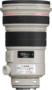EF 200mm f-2 L IS